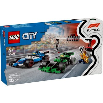 ||高雄 宅媽|樂高 積木|| LEGO 樂高“ 60474 - F1 VCARB 和 Sauber 賽車”