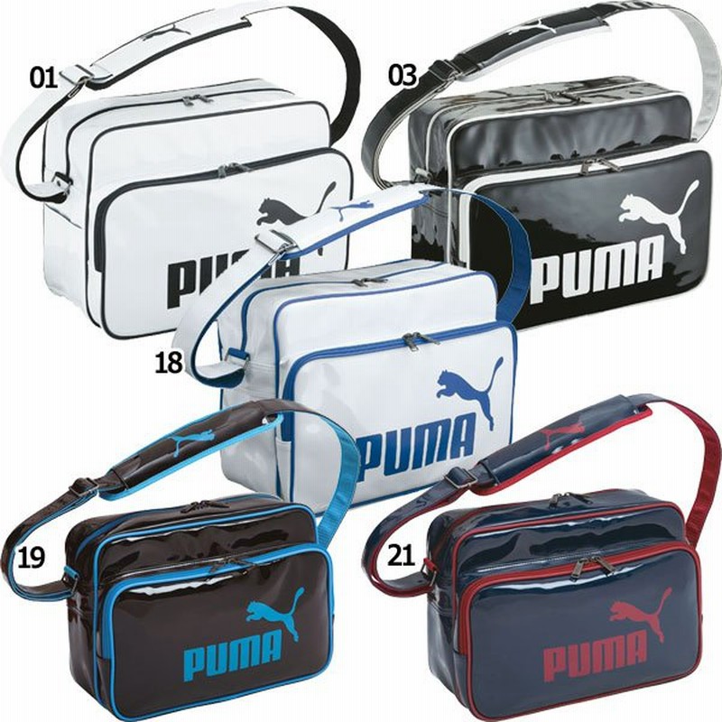 プーマ (PUMA) エナメルバッグ Lサイズ トレーニング PU