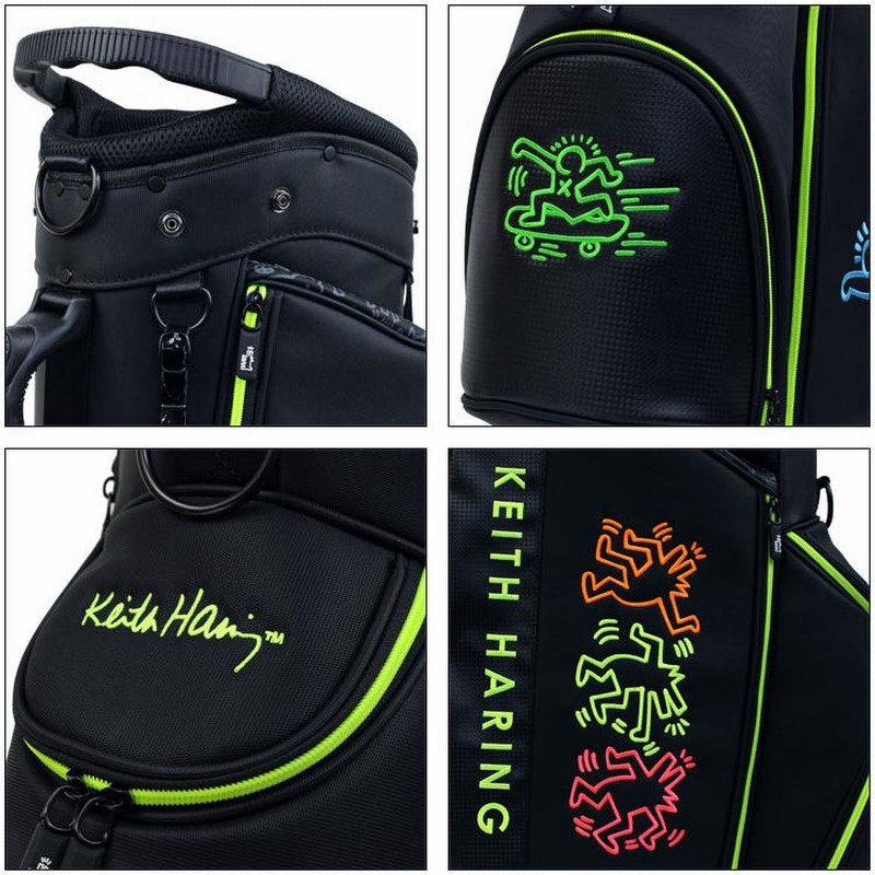 KEITH HARING キャディバッグ （キースヘリング ゴルフ スタンド
