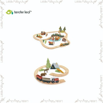 【LMW親子選品】🌿美國 Tender Leaf  - 北歐森林軌道組 森野萬象軌道組🌿木質玩具