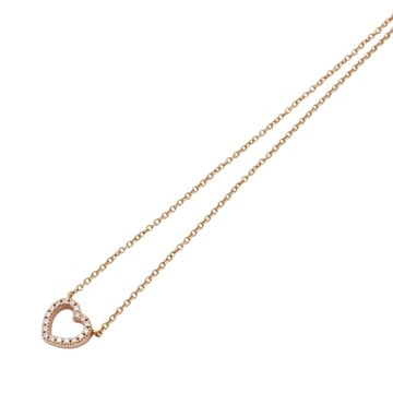 Tiffany & Co 蒂芬妮 Metro Heart 項鍊  18K黃金 【二手名牌BRAND OFF】