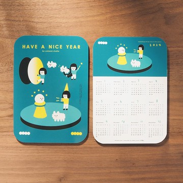 2024年 月曆墊板