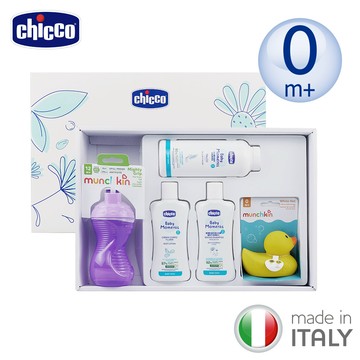 chicco-寶貝嬰兒植萃歡樂沐浴全效禮盒