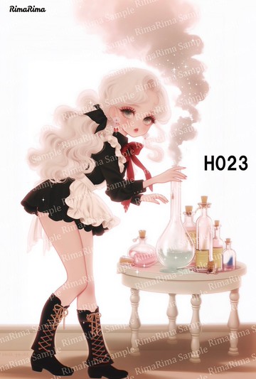 H023 原創貼紙 原創人物貼紙 貼紙 標籤 RimaRima