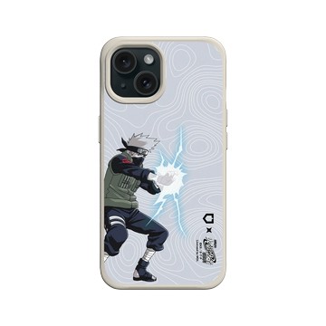 iPhone 15 SolidX 貝殼灰 - 火影忍者 Naruto - 旗木卡卡西-雷切