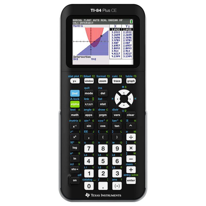 Texas Instruments TI-84 Plus CE グラフ電卓 ブラック 並行輸入品