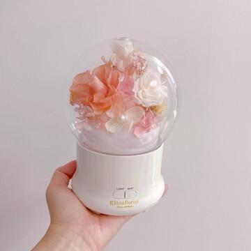 Kiitosflorist永生花香薰機 - 奢華橙金