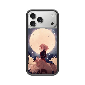 iPhone 17 Pro Max Mod NX -邊框背蓋組合 (相機按鈕) 黑 - Ludmilacerafoce - The Moon Pack