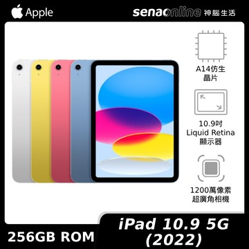 APPLE iPad 10.9吋 5G 256GB(2022)