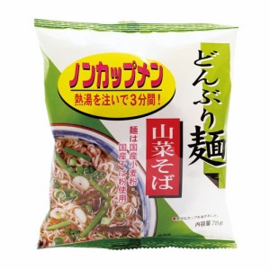 どんぶり麺･山菜そば 78g 4食　