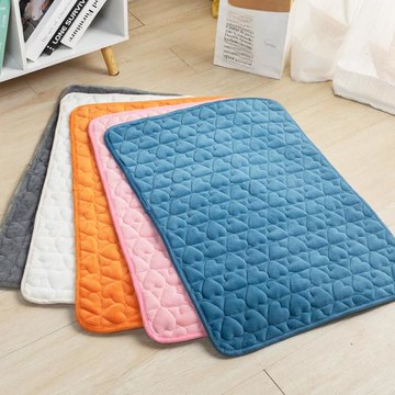 冬天寵物墊子狗窩地墊貓咪睡墊毛絨加厚貓窩狗圍欄籠子隔涼保暖墊