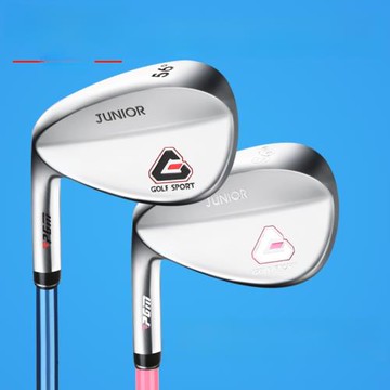 PGM 高爾夫兒童球桿沙桿挖起桿左手3-12歲56°不銹鋼桿頭超輕碳桿
