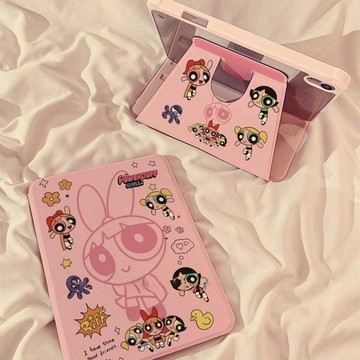 ⭐️桃園出貨⭐️飛天小女警平板殼 360旋轉ipad2026平板保護殼 8/9/10代殼Air6pro11MINI保護套