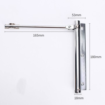 自動關門器 簡易閉門器 家用隱形門合頁 免開槽 彈簧 緩沖合頁 閉門器 門緩衝合頁 自動回