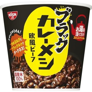 日清食品 日清ブラックカレーメシ 欧風ビーフ [炒め玉ねぎとブラックルゥ] 104G ×6個