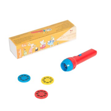 法國 Moulin Roty 故事書手電筒(動物家族)