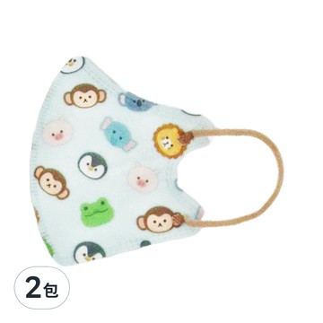 CS 凱馺國際 醫用口罩 未滅菌 幼幼適用  3D動物好友MINI  20片  2包