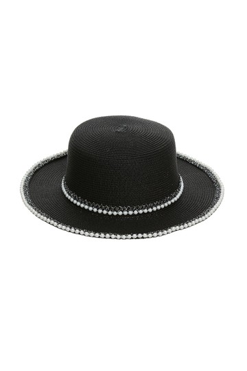 經典珍珠編織帽