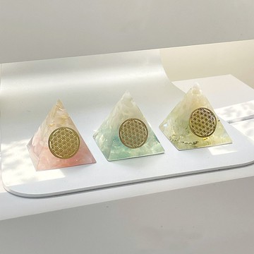 【客製化禮物】4cm迷你奧根能量塔Orgonite