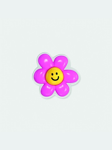 [Acrylic Smart Tok] Smile daisy pink