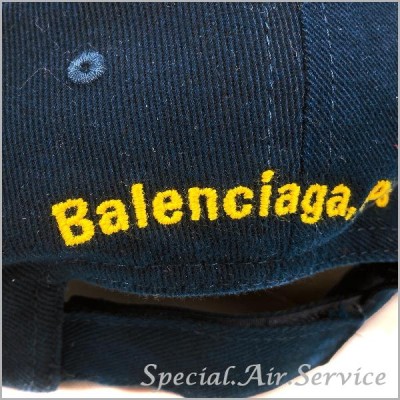 BALENCIAGA バレンシアガ コットンキャップ HAT FBI CAP