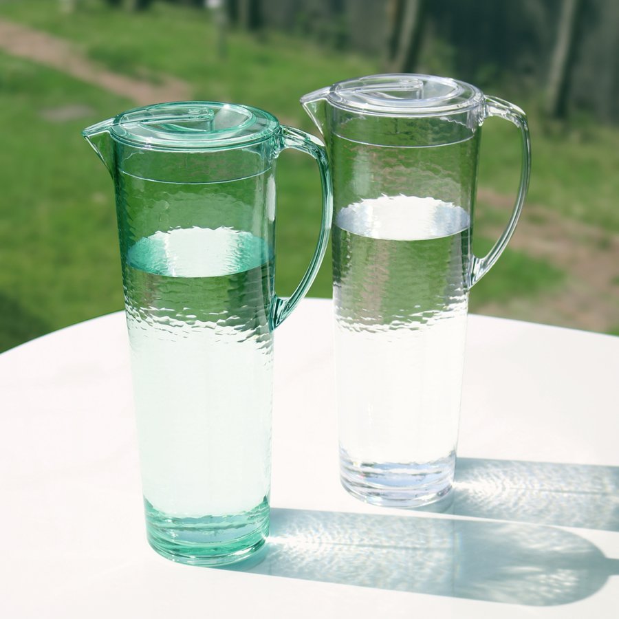 パッキンなしで人気 麦茶 ルイボスティー ミネラルウォーターに最適な耐熱グラスピッチャー 麦茶ポット As樹脂製 １ ２ｌ お手入れラクラク 通販 Lineポイント最大0 5 Get Lineショッピング