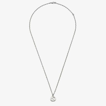 GUCCI 古馳 INTERLOCKING G 項鍊 925銀