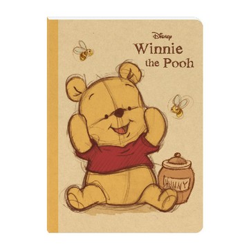 蝦皮隔日到貨 迪士尼Disney 定頁筆記本 100K -維尼 墊腳石購物網