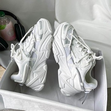 老爹鞋男 潮鞋 厚底 增高 情侶款 學生 韓版 百搭 ins熱門 運動鞋