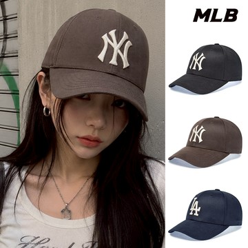 MLB 可調式硬頂棒球帽 道奇/洋基隊 (3ACPB095N-三款任選)【官方旗艦店】