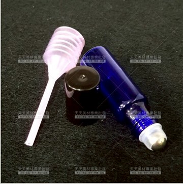 鋼珠頭玻璃滾珠空瓶(小)-單入(E228)精油分裝[99928]