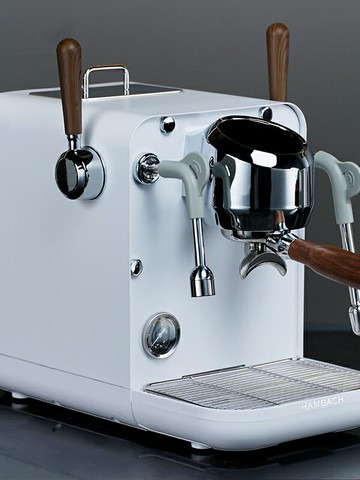 【店長推薦】ch漢巴赫新百靈鳥DR7121半自動意式咖啡機家用辦公室小型