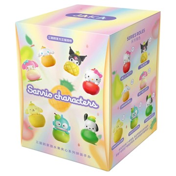 Sanrio 三麗鷗 水果夾心公仔 款式隨機  1個