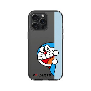iPhone 15 Pro Max Clear 酷墨灰 - 哆啦A夢 Doraemon - 探頭看一看