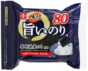 永井海苔 旨いのり 80枚×6袋