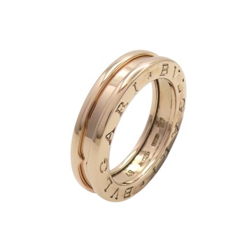 【二手名牌BRAND OFF】BVLGARI 寶格麗 18K玫瑰金 B-Zero1 單環戒指 49
