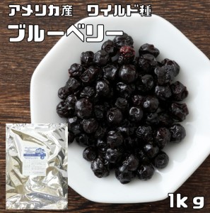 ブルーベリー 1kg ドライフルーツ アメリカ産 世界美食探究 ワイルド種 乾燥 製菓材料 製パン材料 おつまみ おやつ 国内加工