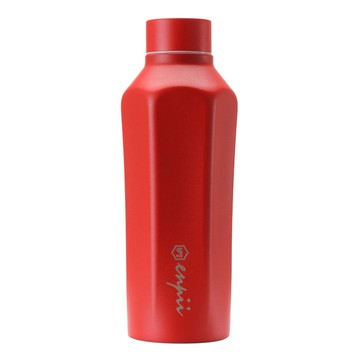 BOII｜台灣設計品牌 本因不銹鋼保溫瓶  珊瑚紅 450ml