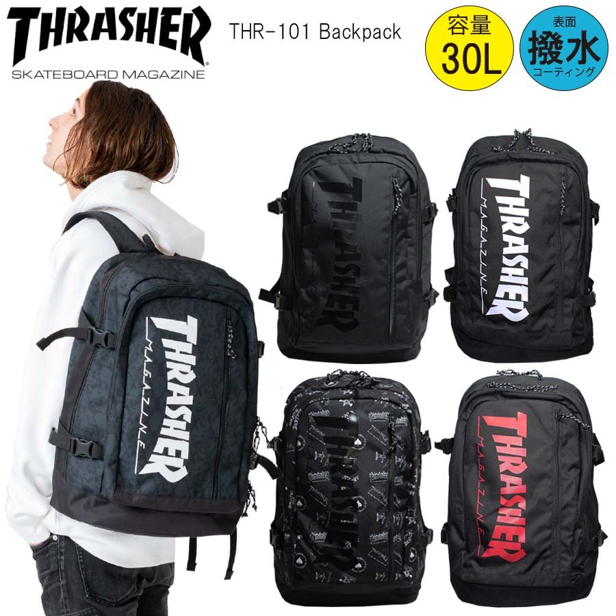 経典ブランド THRASHER スラッシャー のリュックサック econet.bi