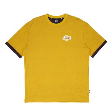 NBA 跳色 反摺 短袖上衣 湖人隊 3525105460