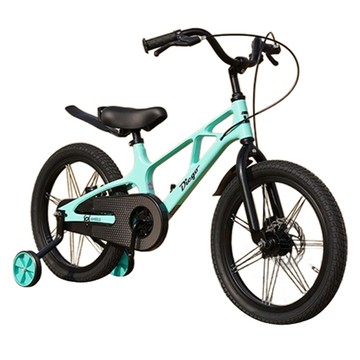 o2wheels DIEGO MG 16吋兒童自行車 半組裝  薄荷黑  113cm  1台
