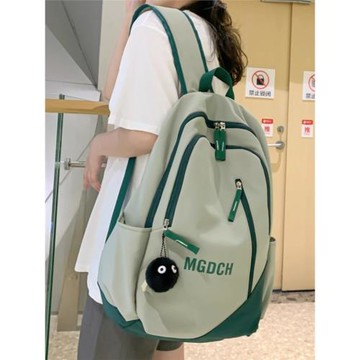 法國MKCHBK品牌電腦書包初中高中休閑雙肩包2025新款大學生大容量