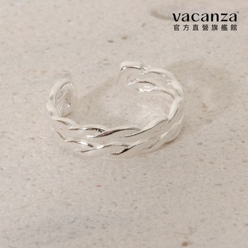 vacanza｜純銀｜小清新麻花單支全純銀耳骨夾#耳夾 #新年飾品 #新年禮物