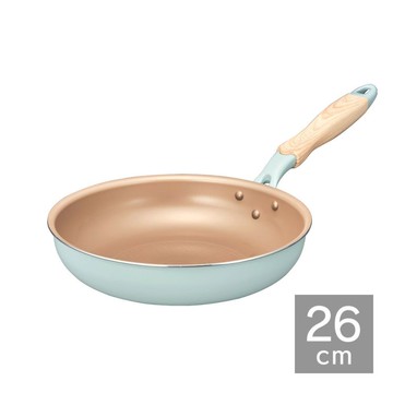 日本代購 DOSHISHA evercook 26cm 不沾 平底鍋 不沾鍋 耐磨 電磁爐可用 EIFP26OGR