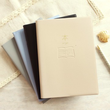 本系列 / 膠皮25K橫罫定頁筆記 (4色)  SPN-25K-39