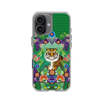 iPhone 17 Clear Case（相機按鈕） 透明 - Catalina Estrada - Bengal Tiger