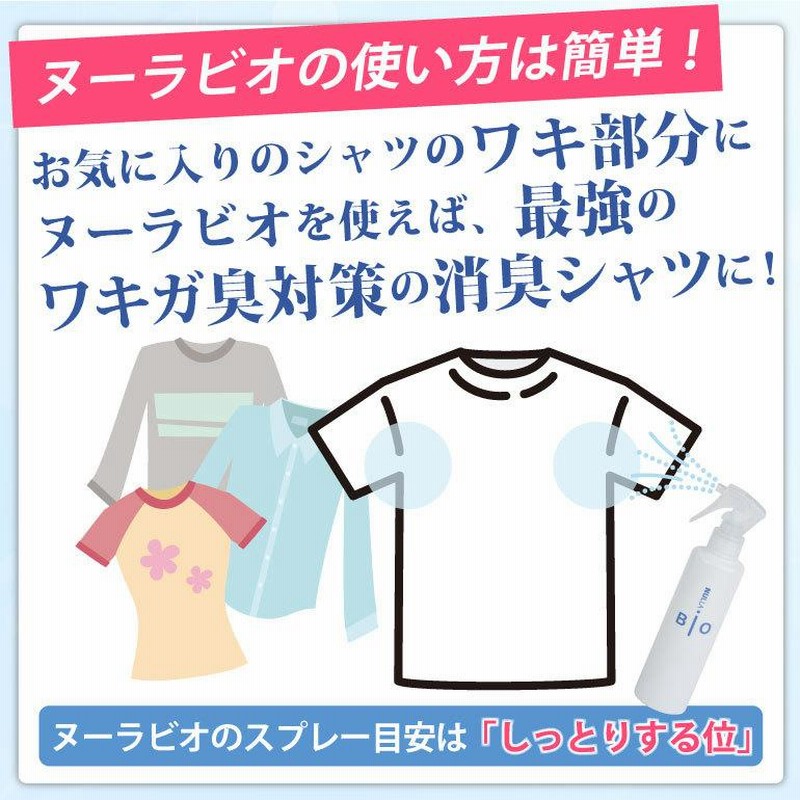 売れ筋商品|||ワキガ臭撃退セット 消臭シャツ  わきが ワキガ 対策 ニオイ 体臭 脇汗 加齢臭 | デオル UネックTシャツWOMEN 同サイズ2枚組+ヌーラビオ単品 ワキガ臭撃退セット 消臭シャツ わきが ワキガ 対策 ニオイ 体臭