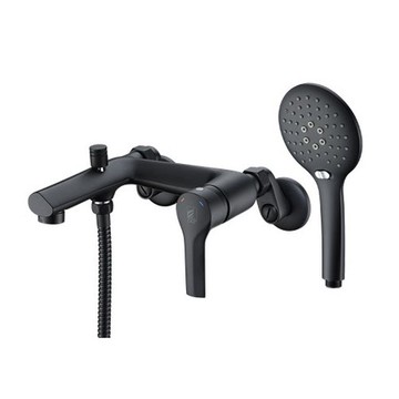 典雅黑淋浴龍頭-台灣製