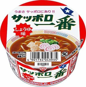 サッポロ一番 しょうゆ味 ミニどんぶり 42g×12個