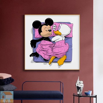 裝飾畫卡通臥室客廳裝飾畫